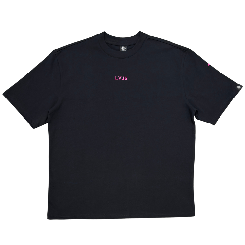 LEVELS, LLC OVERSIZE TEE LEVELS SIGNATURE OVERSIZED TEE | PINK OMBRE