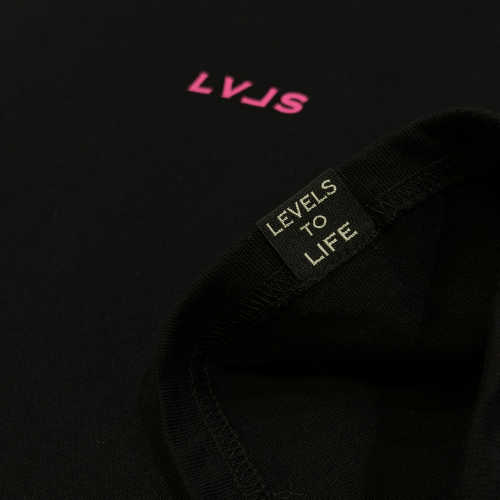LEVELS, LLC OVERSIZE TEE LEVELS SIGNATURE OVERSIZED TEE | PINK OMBRE