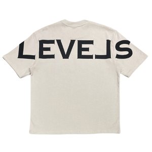 LEVELS SIGNATURE OVERSIZED TEE | SAND