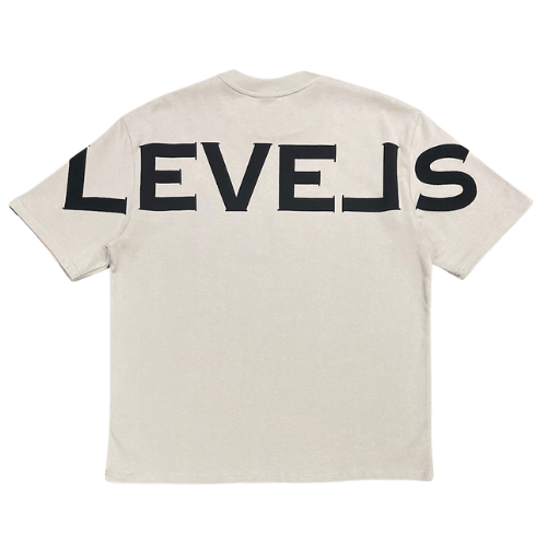 LEVELS SIGNATURE OVERSIZED TEE | SAND