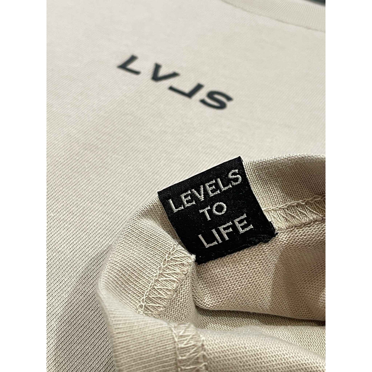 LEVELS SIGNATURE OVERSIZED TEE | SAND