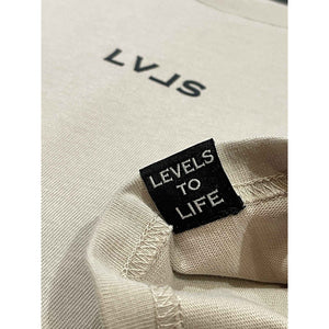 LEVELS SIGNATURE OVERSIZED TEE | SAND