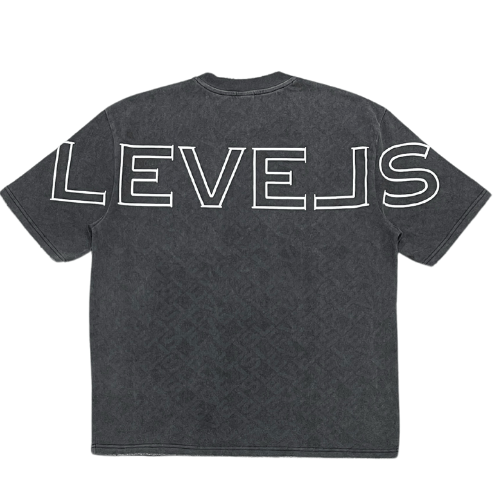 LEVELS SIGNATURE OVERSIZED TEE | TU HEAVY EDITION