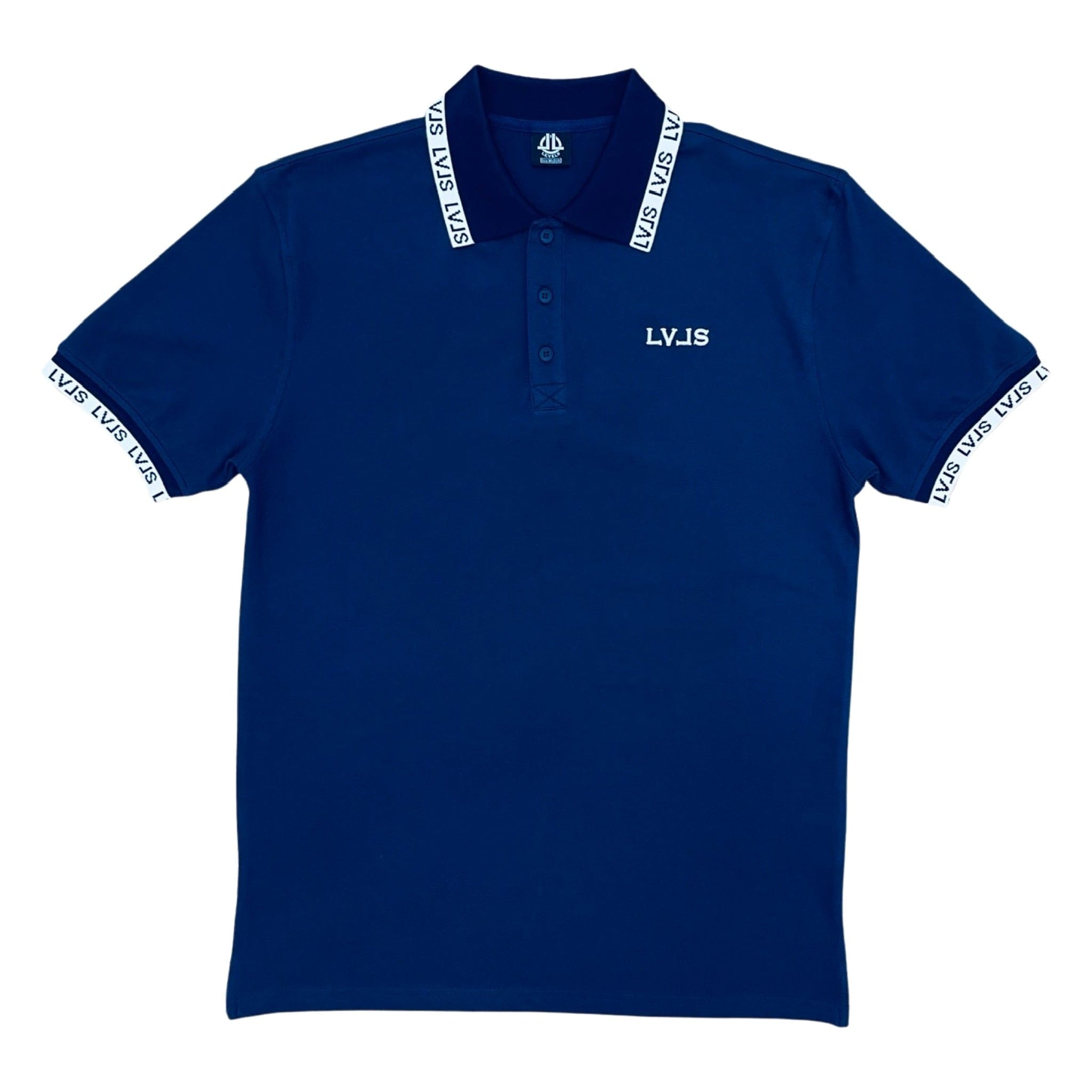 LEVELS, LLC POLO LVLS PREMIUM POLO (NAVY BLUE)