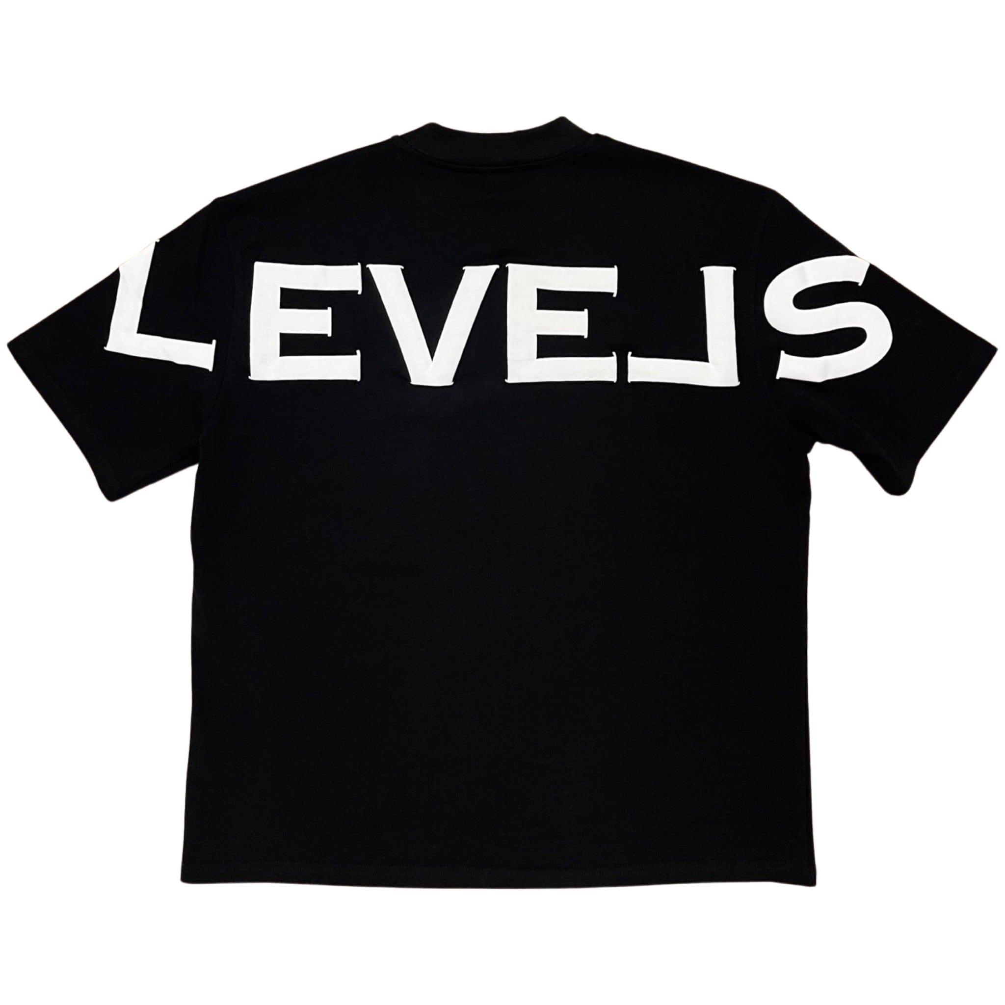 LEVELS, LLC oversized tee EXCLUSIVE OVERSIZED TEE (BLACK)
