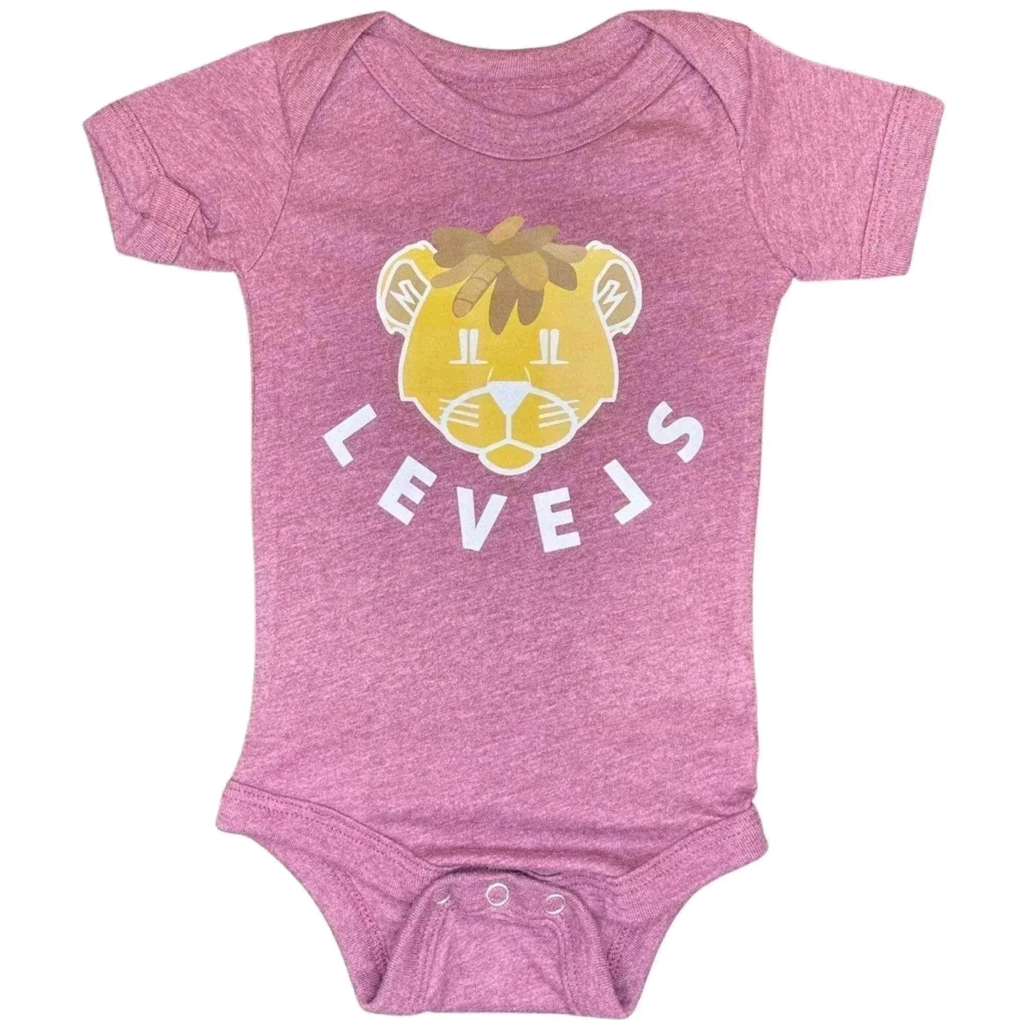 LEVELS, LLC Baby & Toddler Little Face Onesie (Plum)