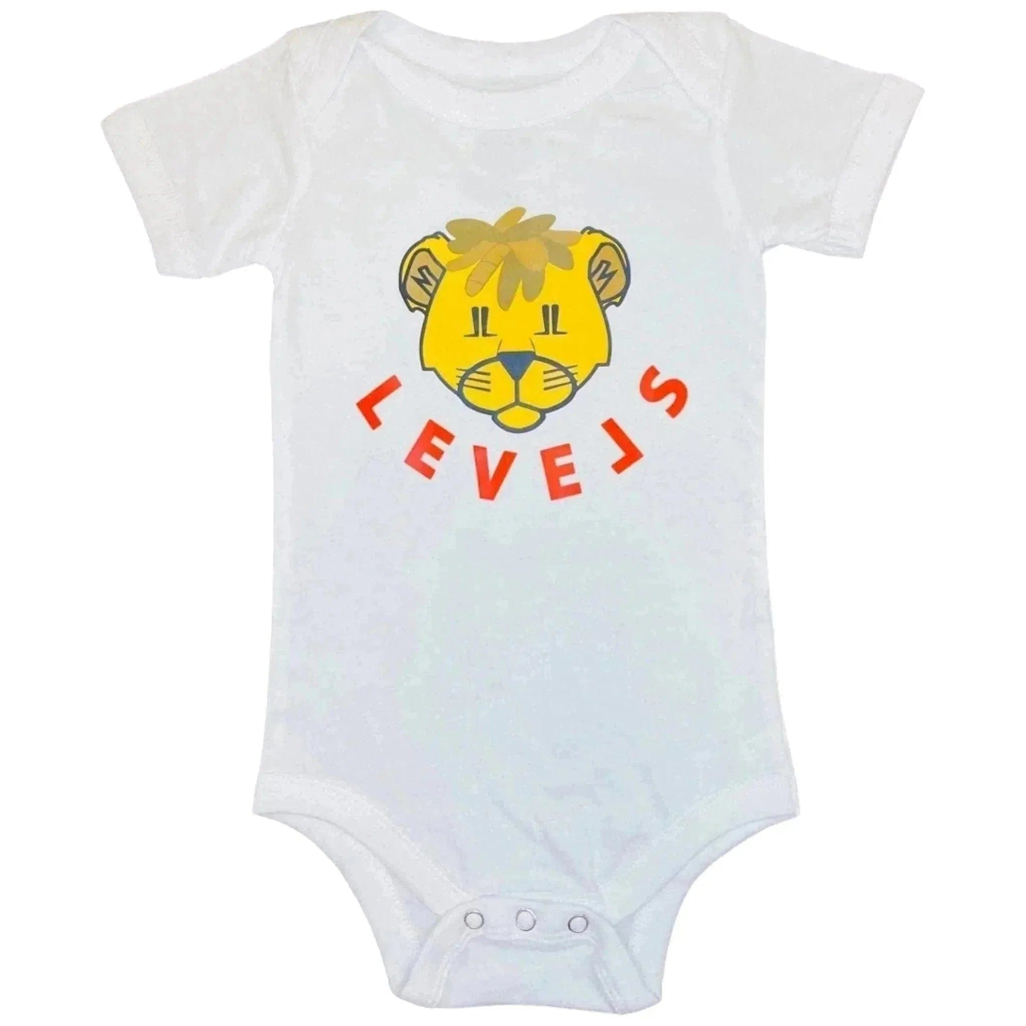 LEVELS, LLC Baby & Toddler Little Face Onesie (White)
