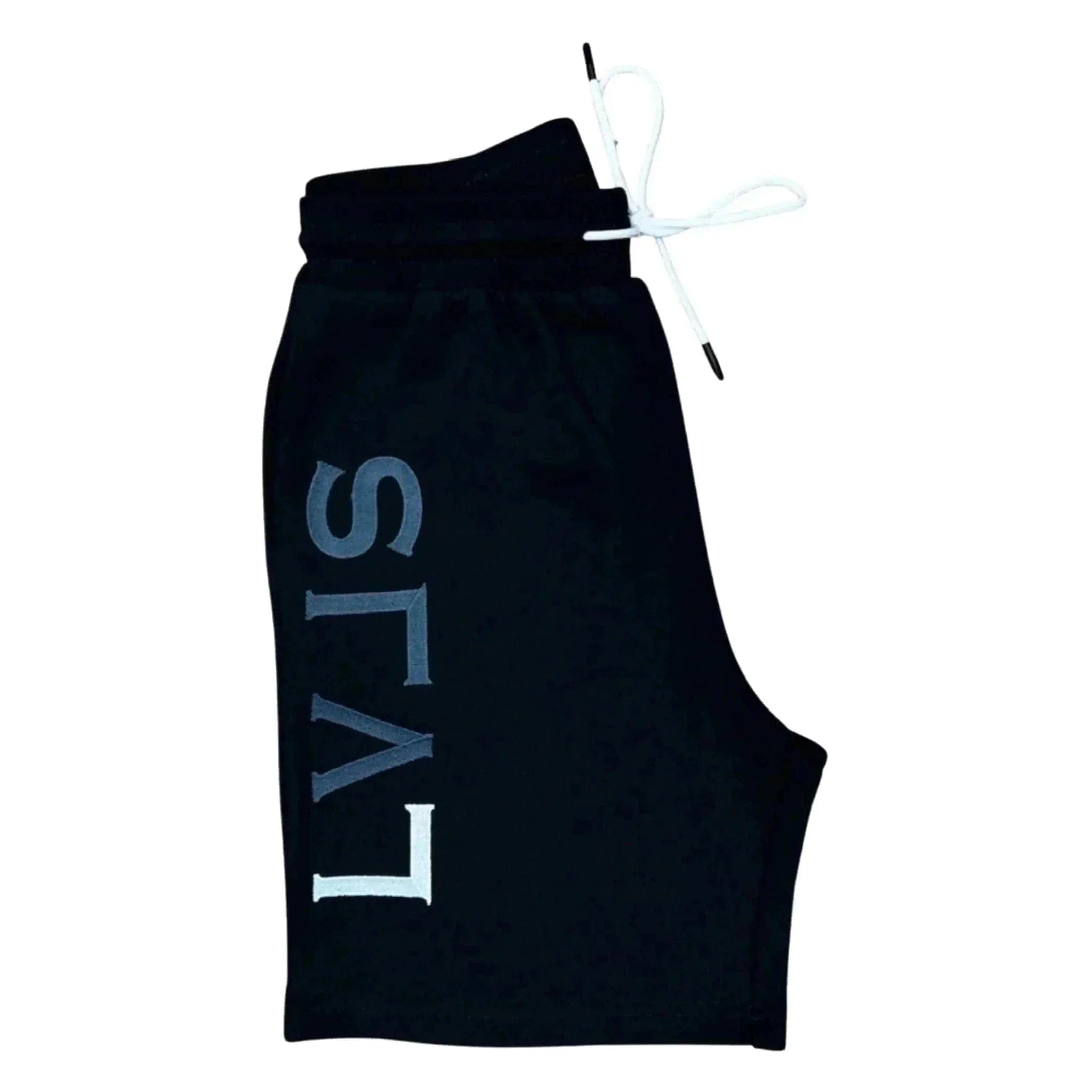 LEVELS, LLC Shorts LVLS Embroidered Shorts (BLACK)