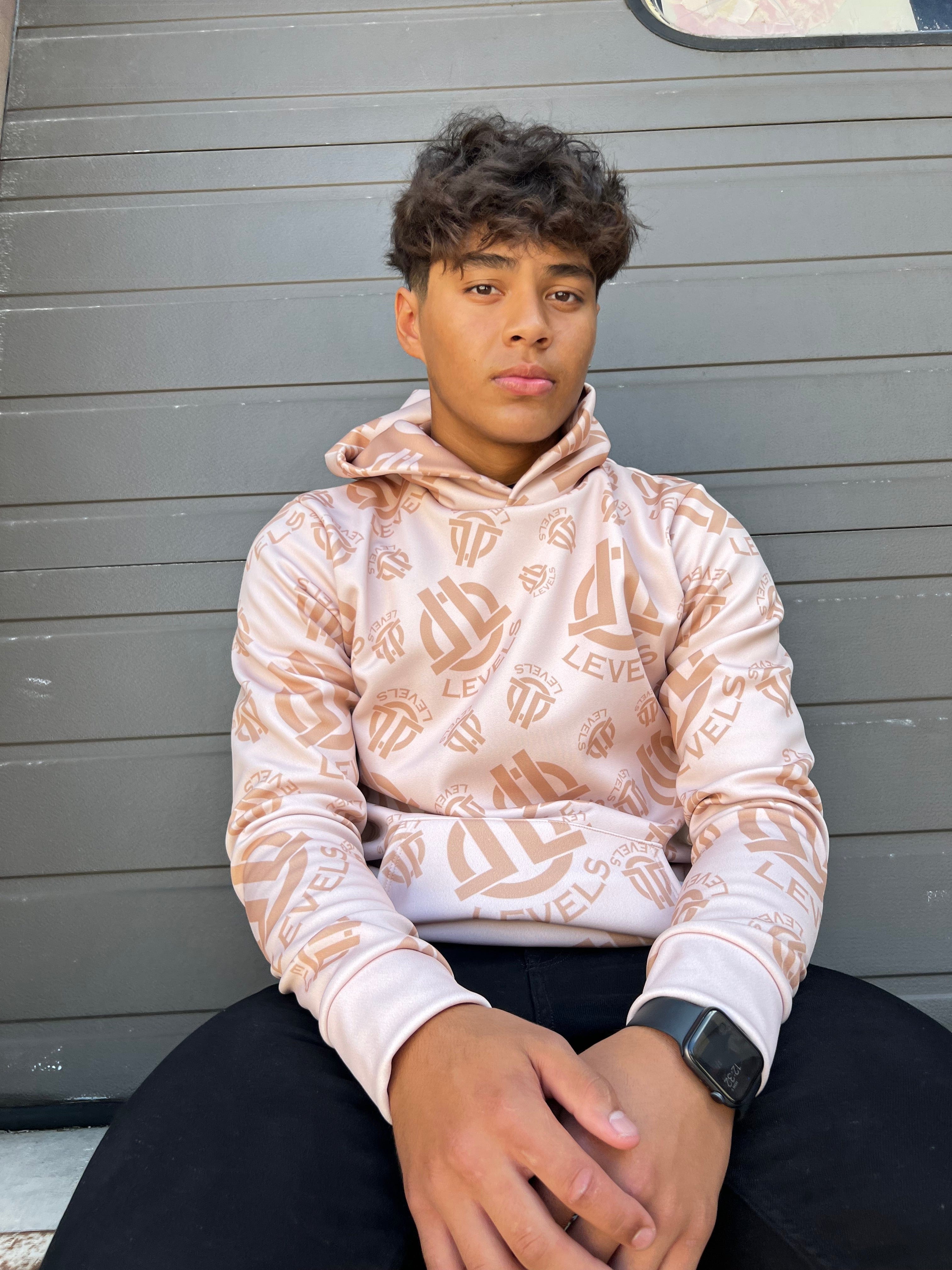 LEVELS SIGNATURE HOODIE (LVLS PATTERN) – Levels L.L.C.